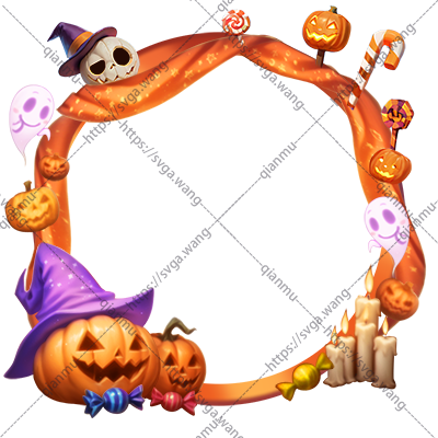 万圣节头像框1-Halloween Avatar Frame 1