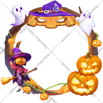万圣节头像框2-Halloween Avatar Frame 2
