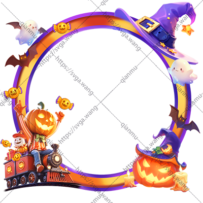 万圣节头像框3-Halloween Avatar Frame 3